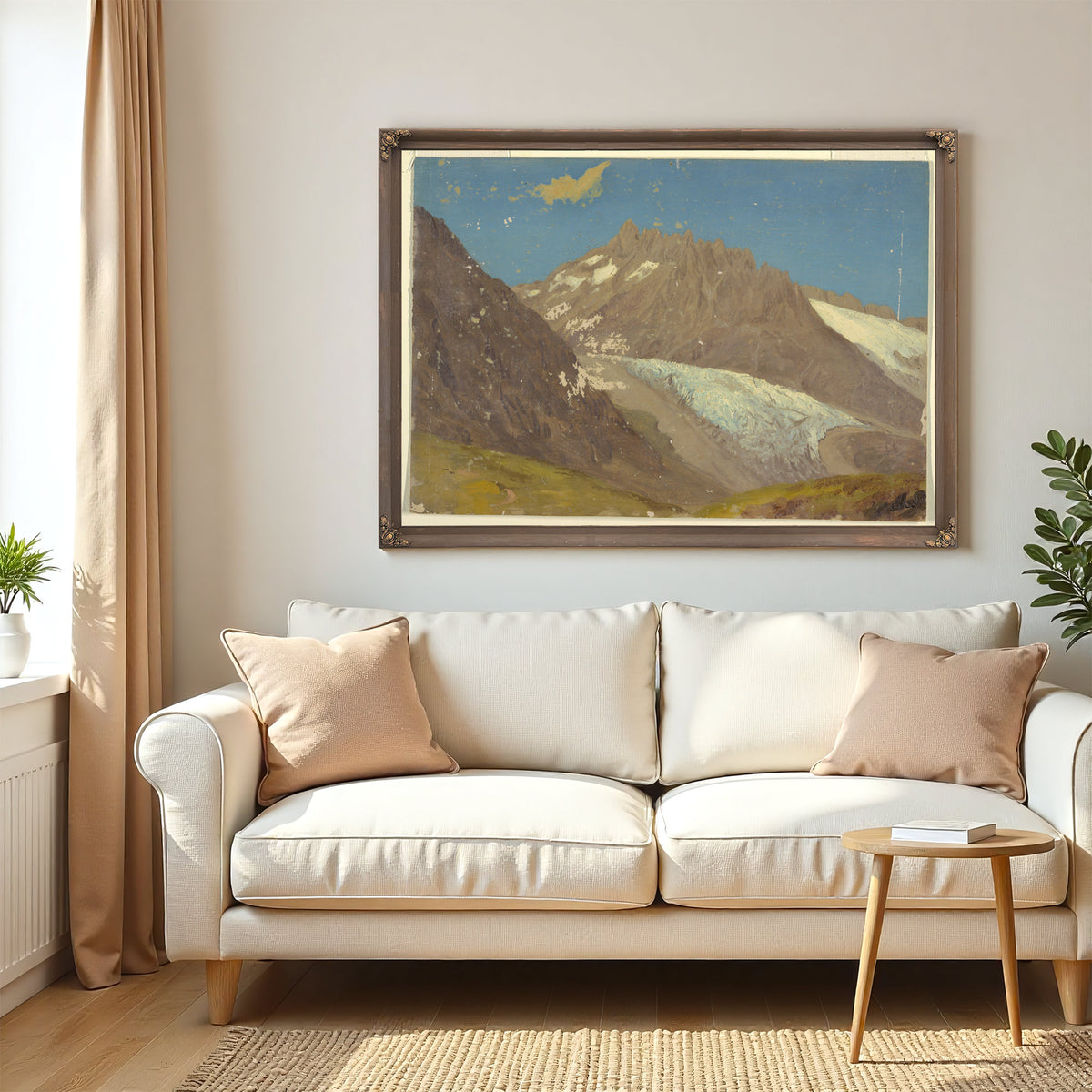 Original Files Bavarian Or Swiss Alps 02 By Frederic Edwin Church