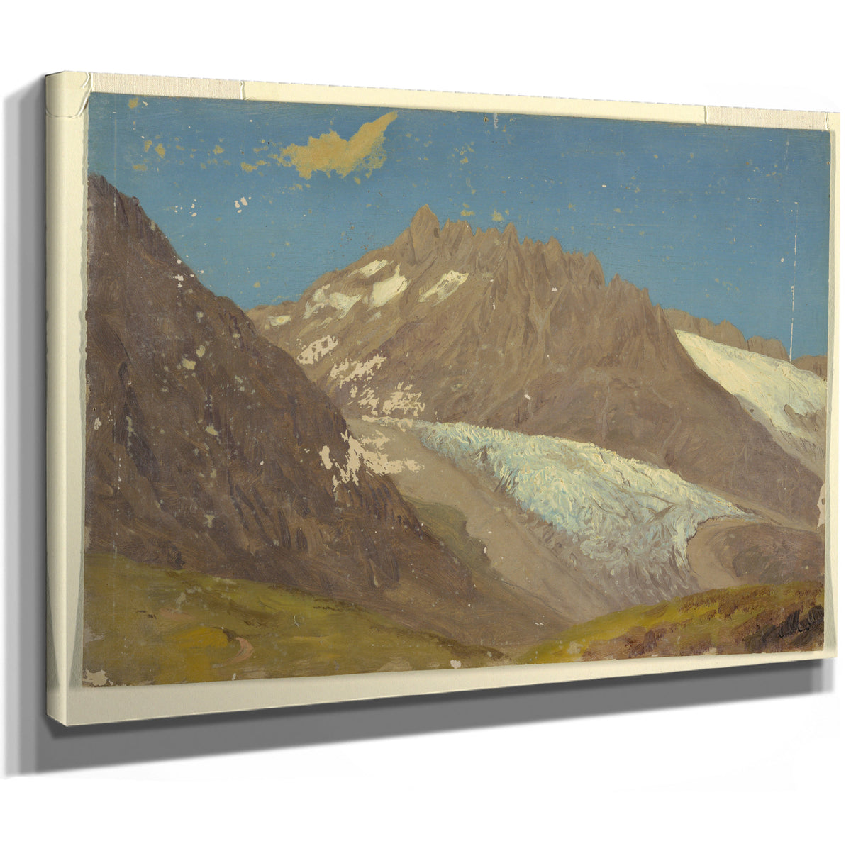 Original Files Bavarian Or Swiss Alps 02 By Frederic Edwin Church