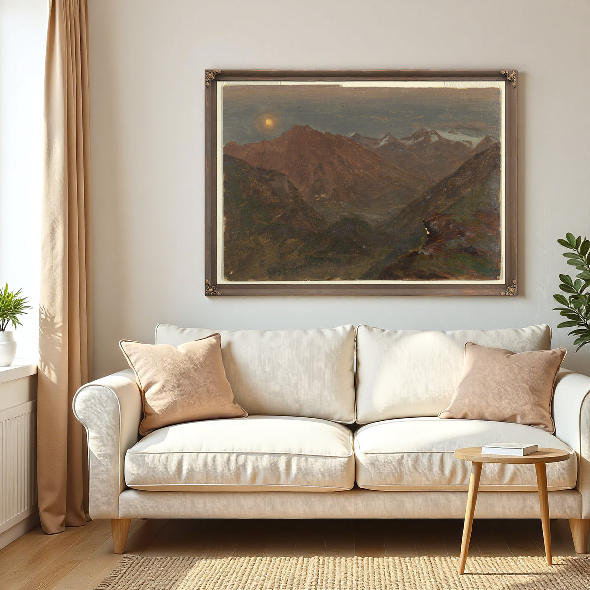 Original Files Bavarian Or Swiss Alps 03 By Frederic Edwin Church