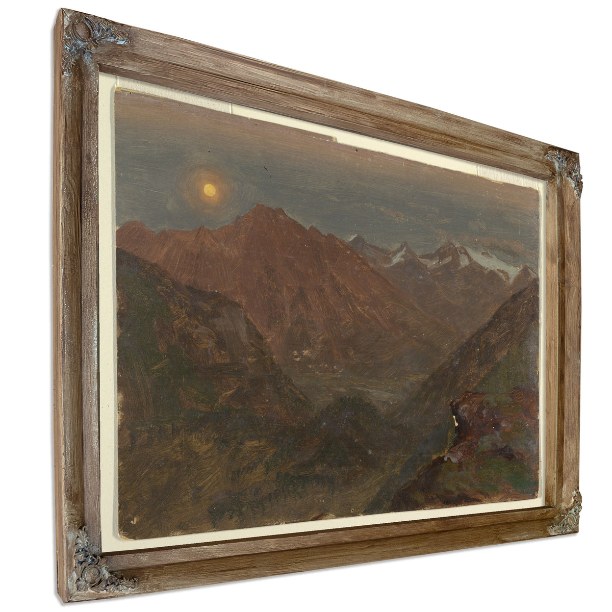 Original Files Bavarian Or Swiss Alps 03 By Frederic Edwin Church