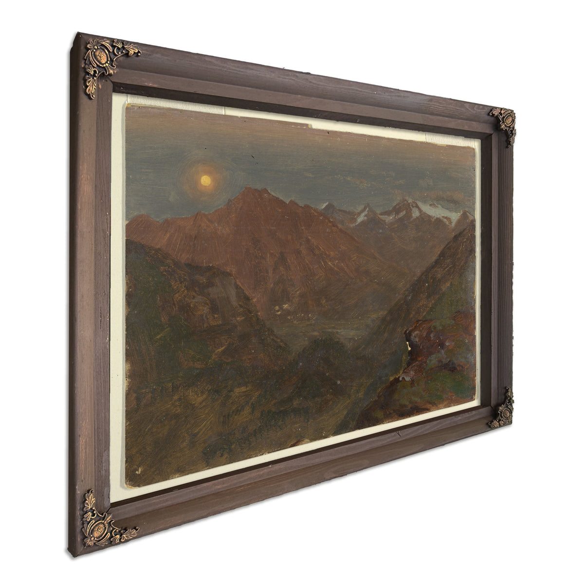Original Files Bavarian Or Swiss Alps 03 By Frederic Edwin Church