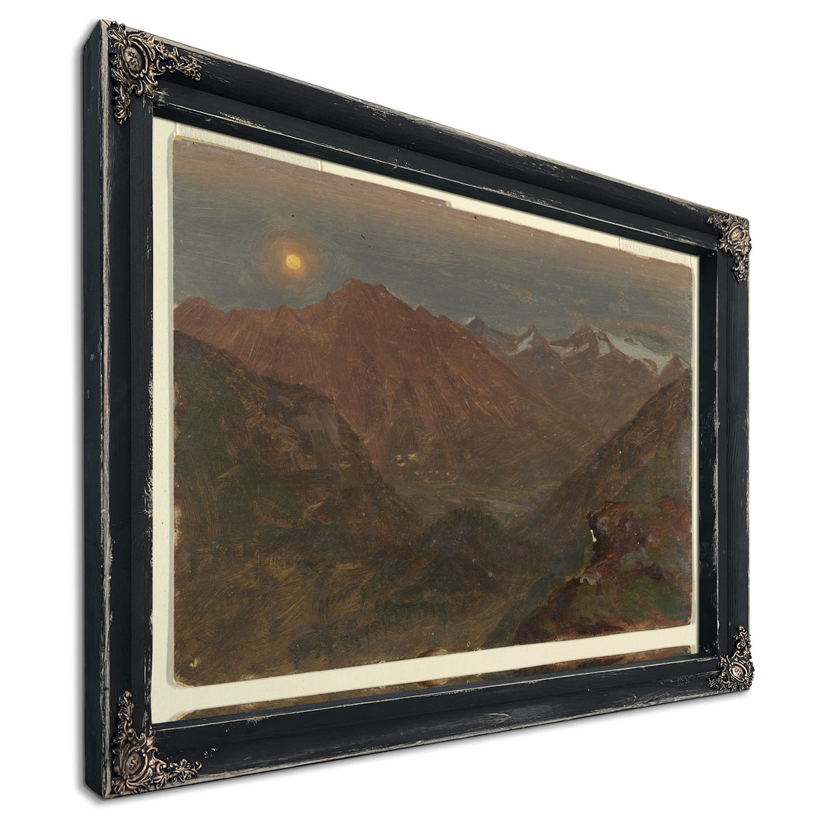 Original Files Bavarian Or Swiss Alps 03 By Frederic Edwin Church