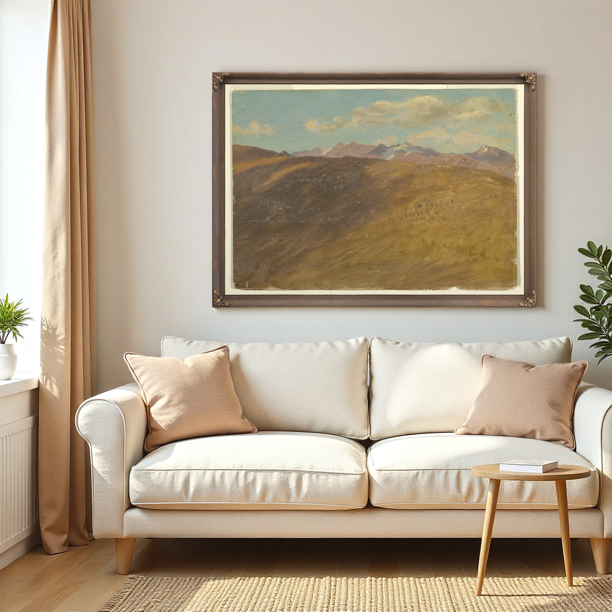 Original Files Bavarian Or Swiss Alps By Frederic Edwin Church