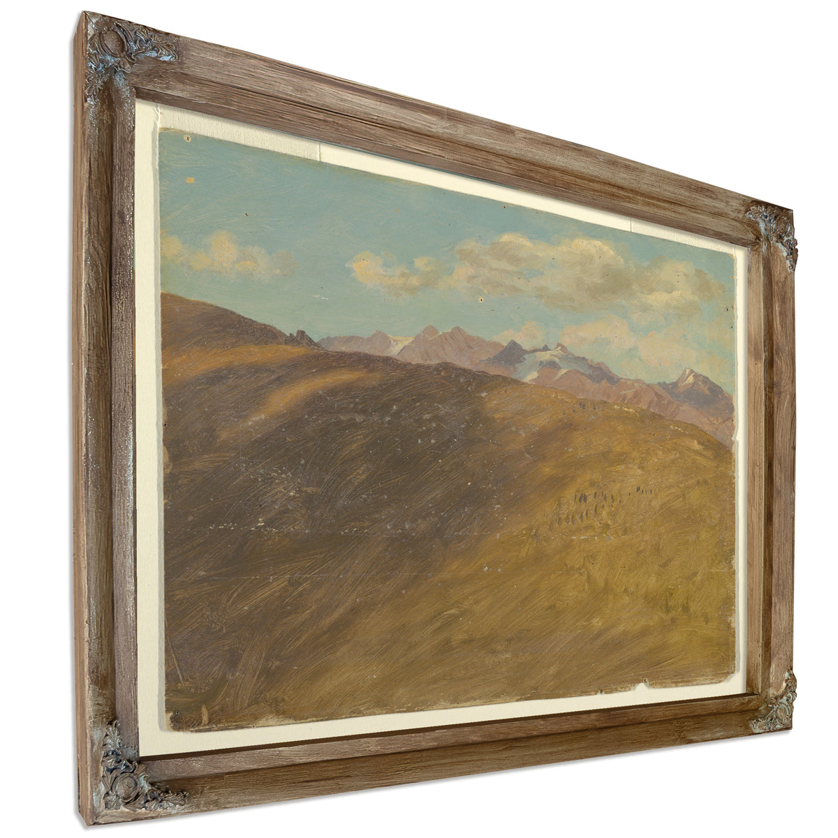 Original Files Bavarian Or Swiss Alps By Frederic Edwin Church