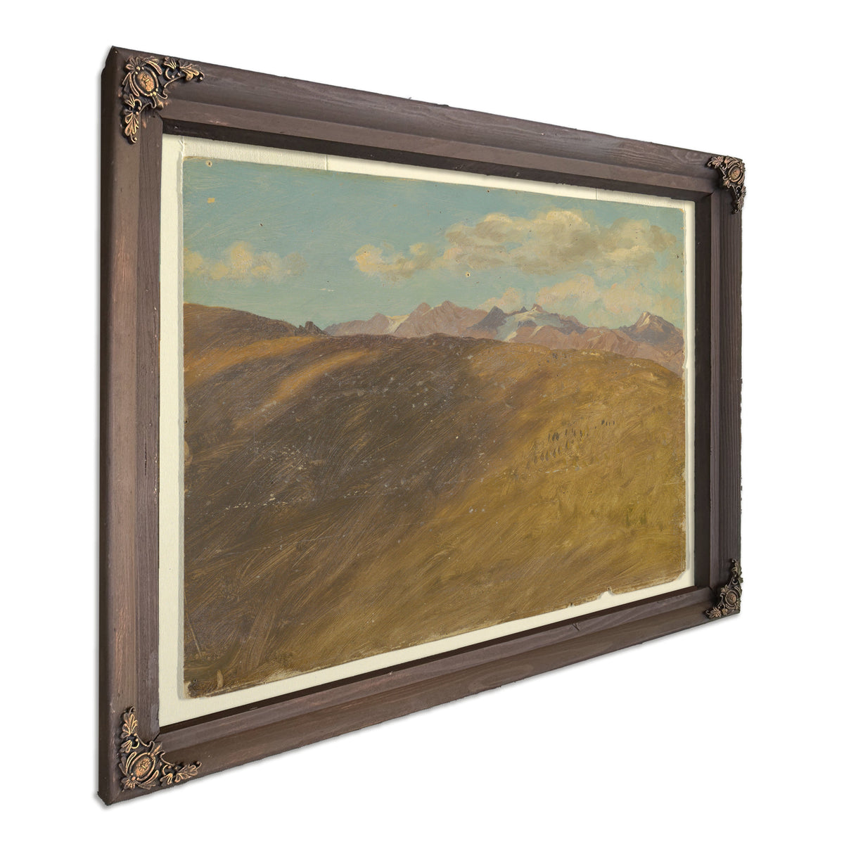 Original Files Bavarian Or Swiss Alps By Frederic Edwin Church