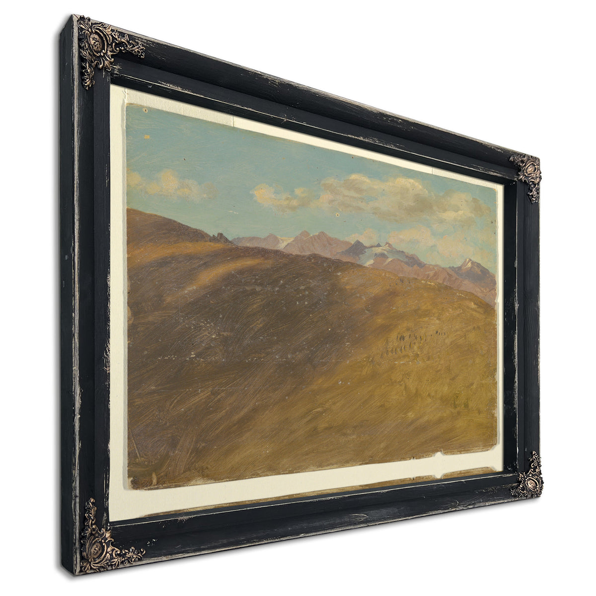 Original Files Bavarian Or Swiss Alps By Frederic Edwin Church