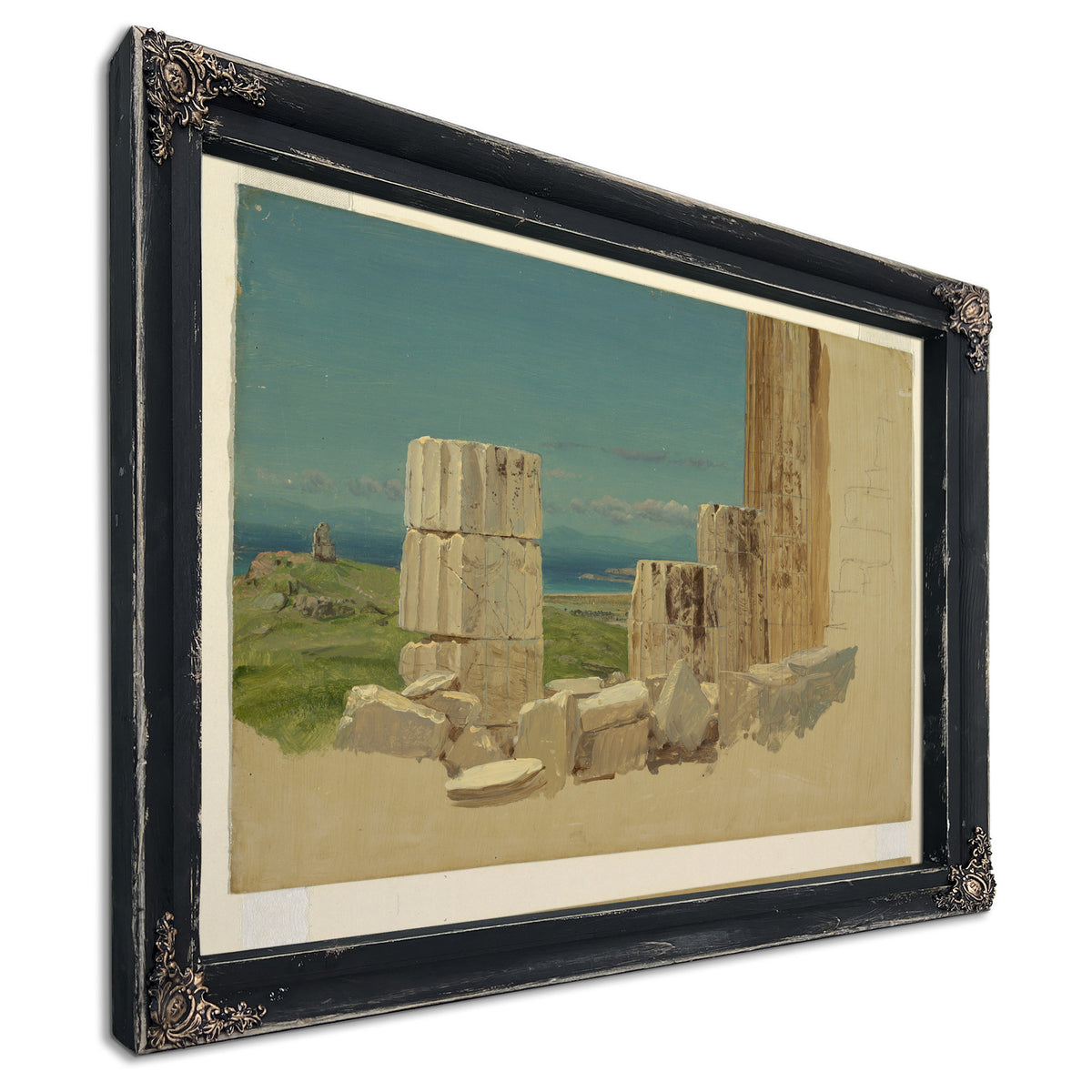 Original Files Broken Columns View the By Frederic Edwin Church