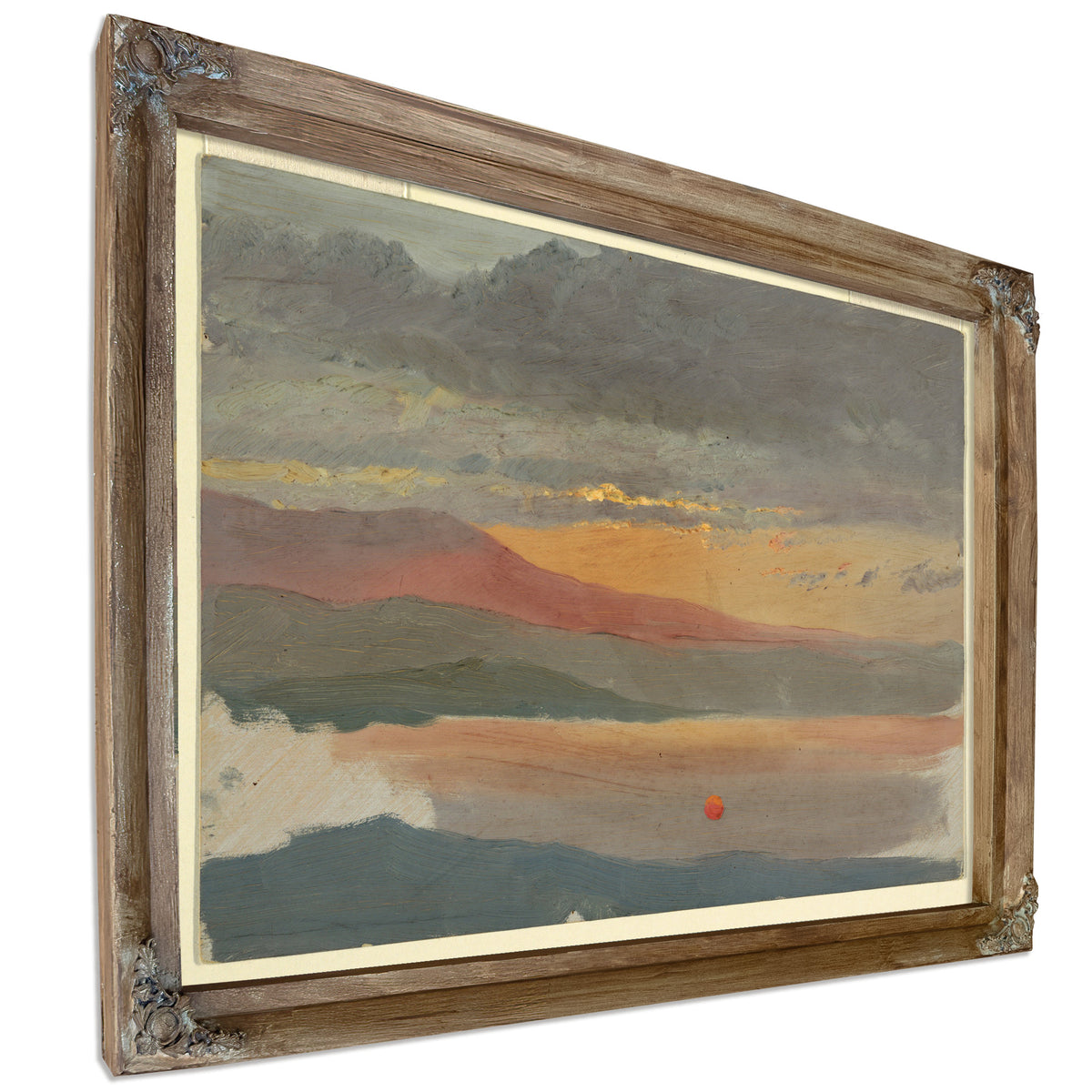 Original Files Cloud Studies Sunset By Frederic Edwin Church