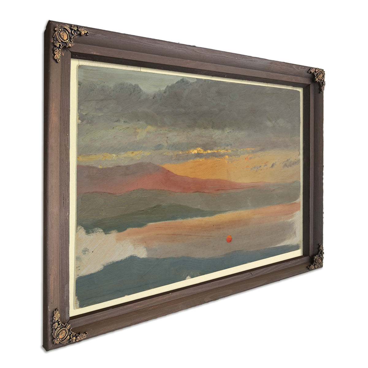 Original Files Cloud Studies Sunset By Frederic Edwin Church