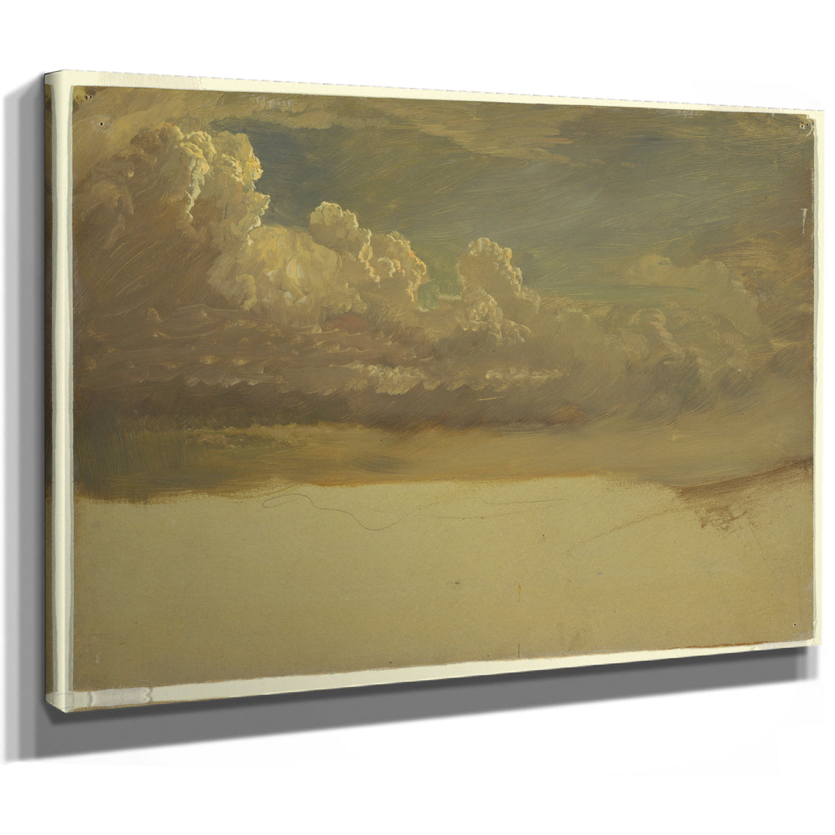 Original Files Cloud Study March 1871 By Frederic Edwin Church