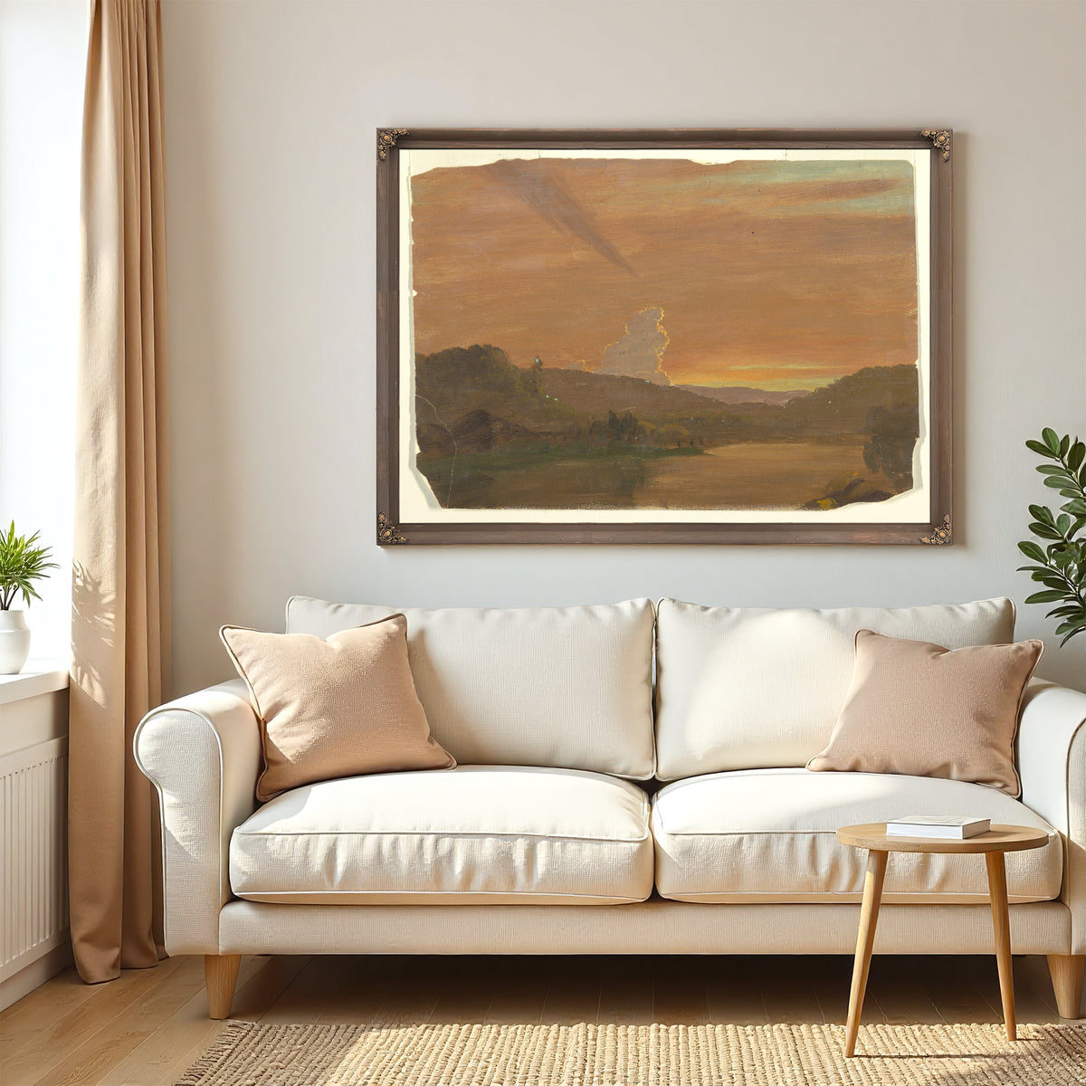 Original Files Cloud Study Sunset 02 By Frederic Edwin Church