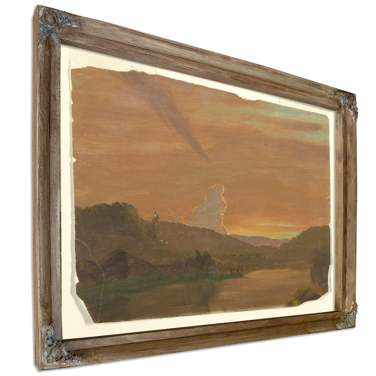 Original Files Cloud Study Sunset 02 By Frederic Edwin Church