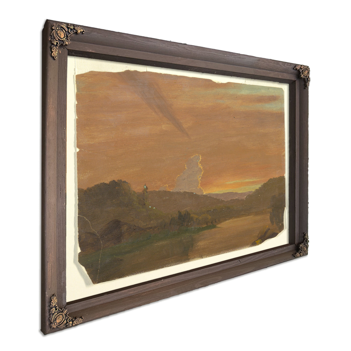 Original Files Cloud Study Sunset 02 By Frederic Edwin Church