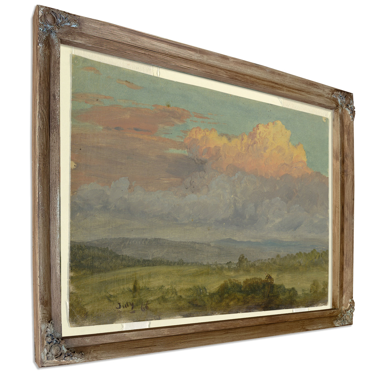 Original Files Clouds Hudson Valley By Frederic Edwin Church