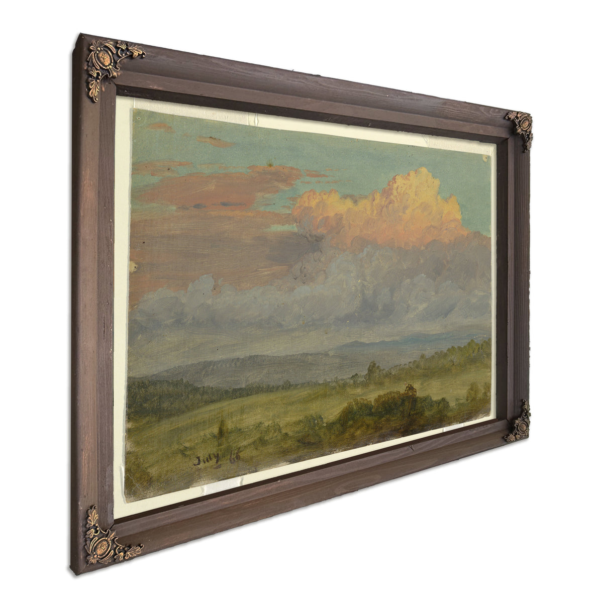 Original Files Clouds Hudson Valley By Frederic Edwin Church