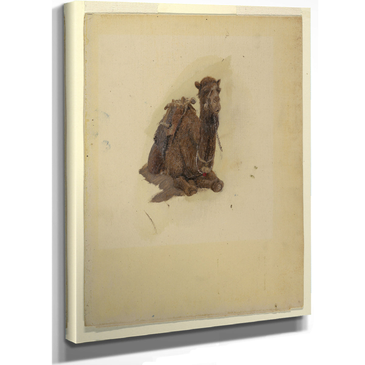 Original Files Crouching Dromedary By Frederic Edwin Church