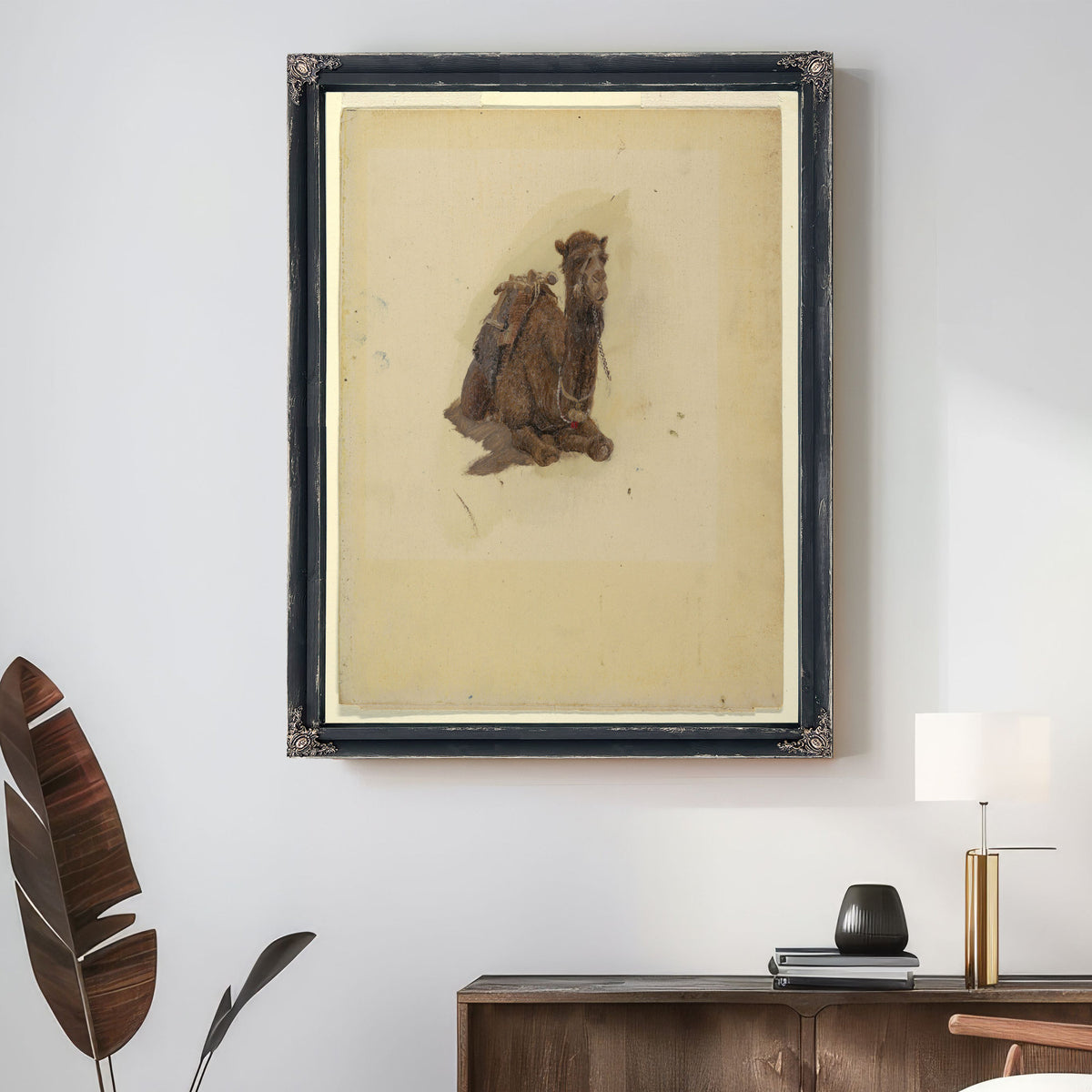 Original Files Crouching Dromedary By Frederic Edwin Church