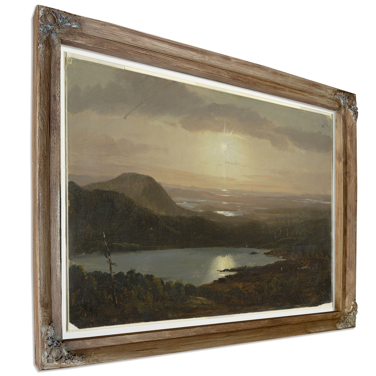 Original Files Eagle Lake Viewed By Frederic Edwin Church