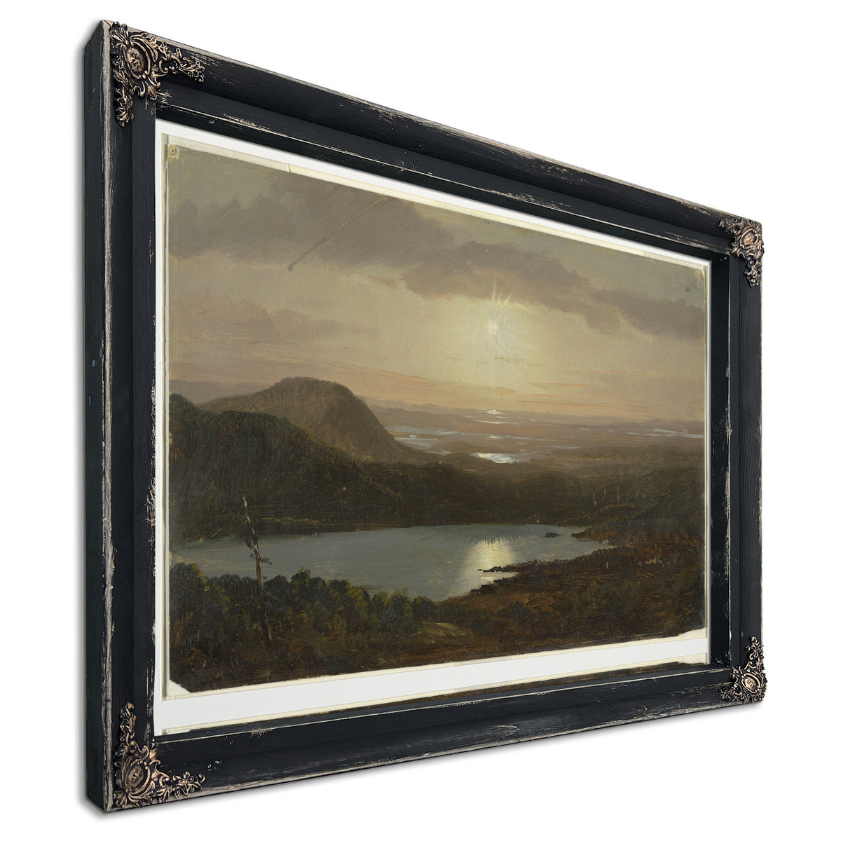 Original Files Eagle Lake Viewed By Frederic Edwin Church