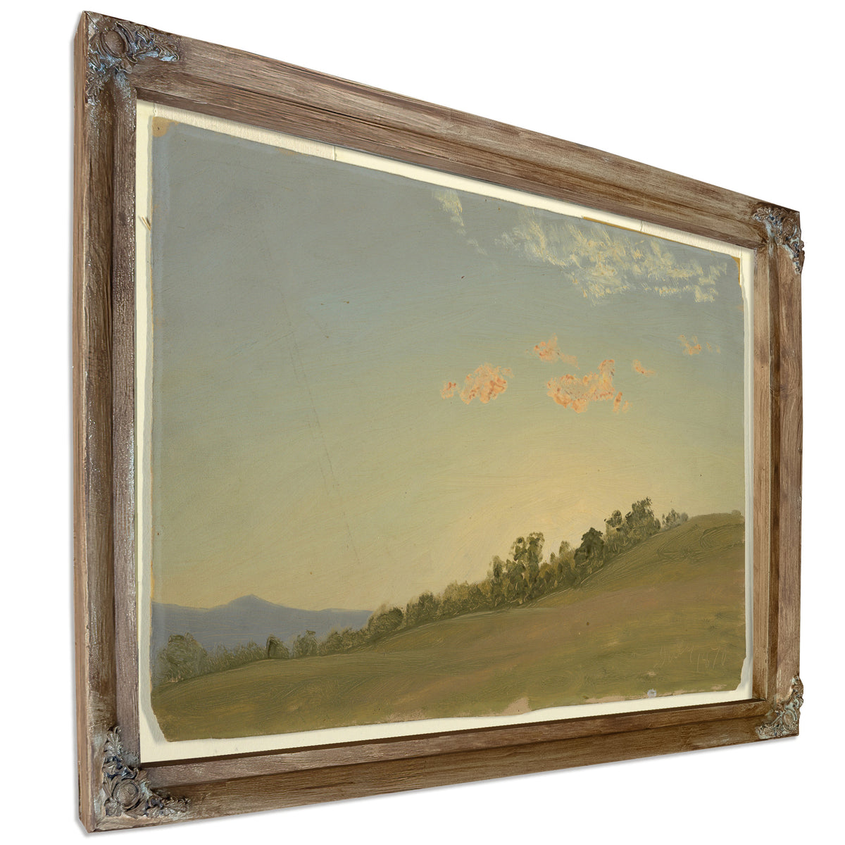 Original Files Hillside Hudson New By Frederic Edwin Church