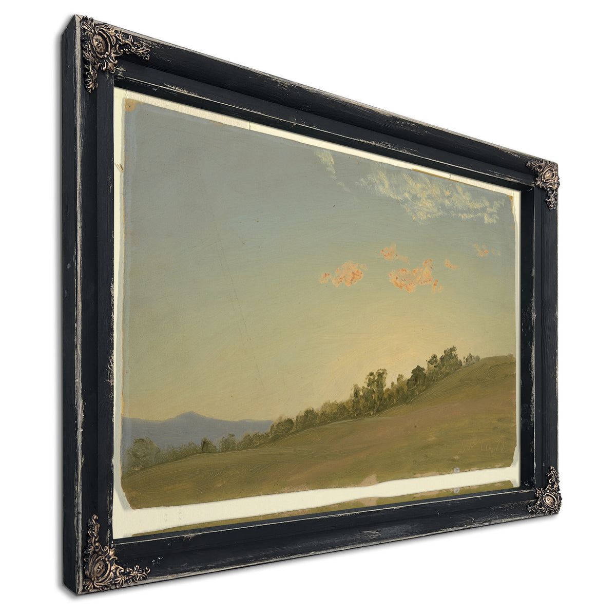 Original Files Hillside Hudson New By Frederic Edwin Church