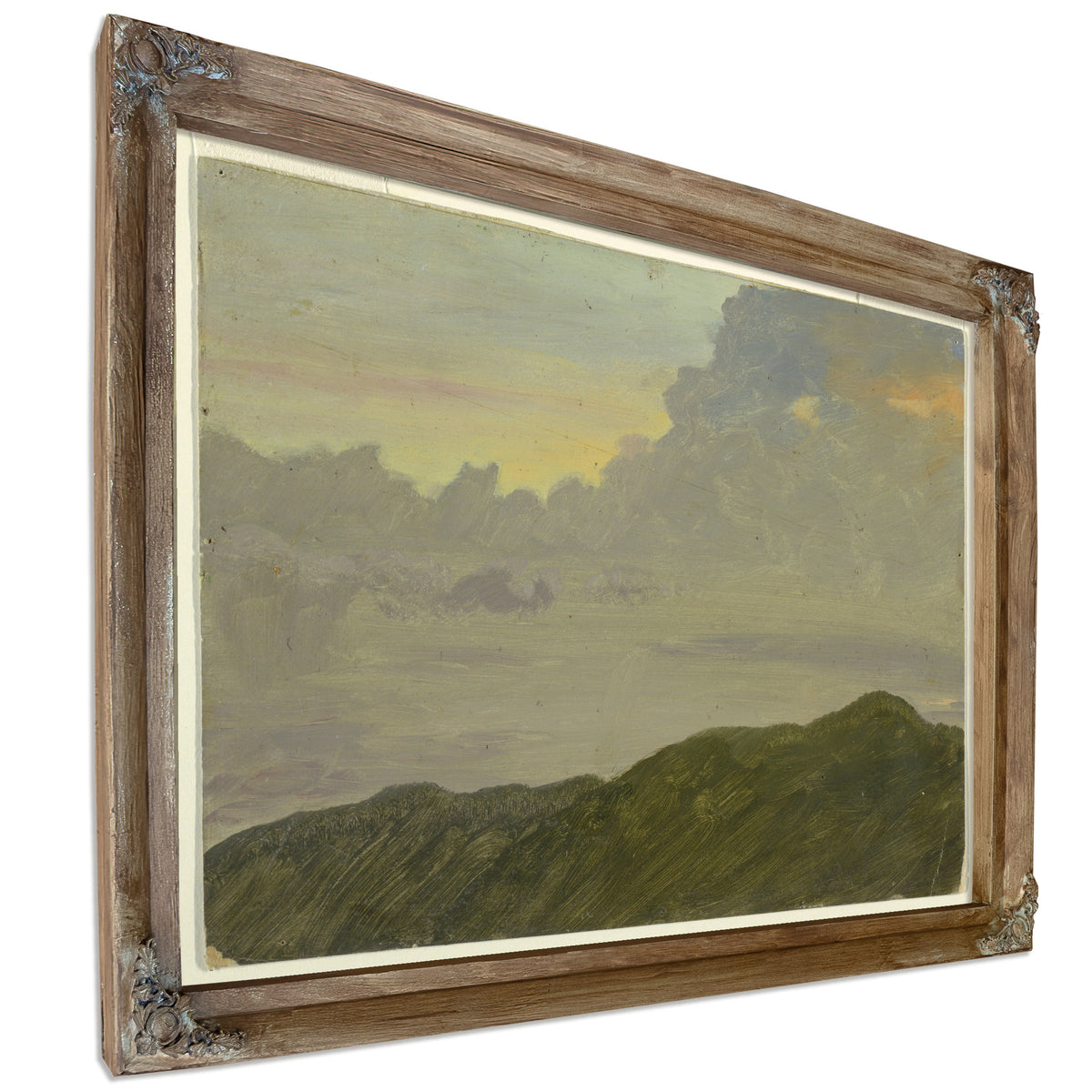 Original Files Hilltop Clouds 1865co66 By Frederic Edwin Church