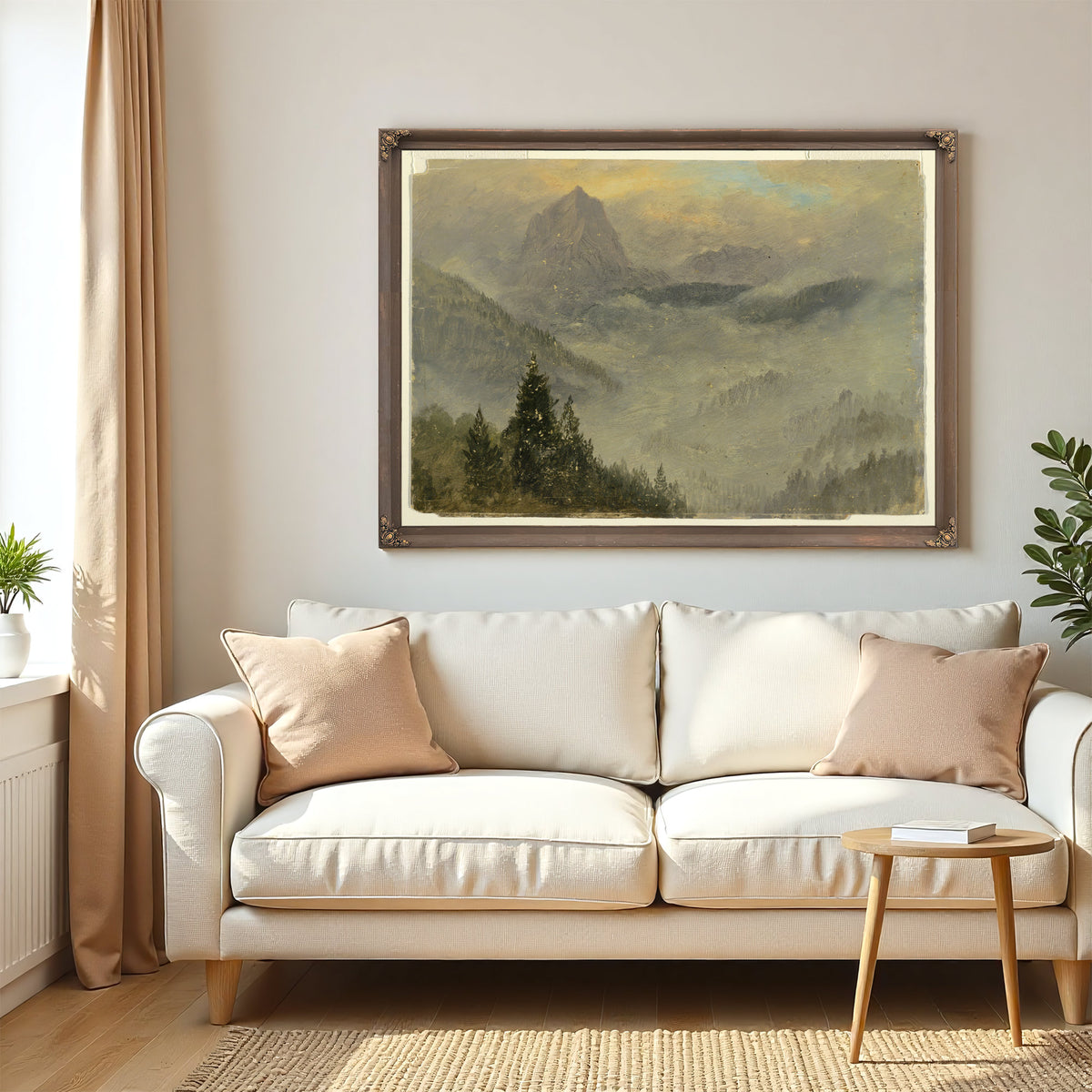 Original Files Hochkalter Near By Frederic Edwin Church
