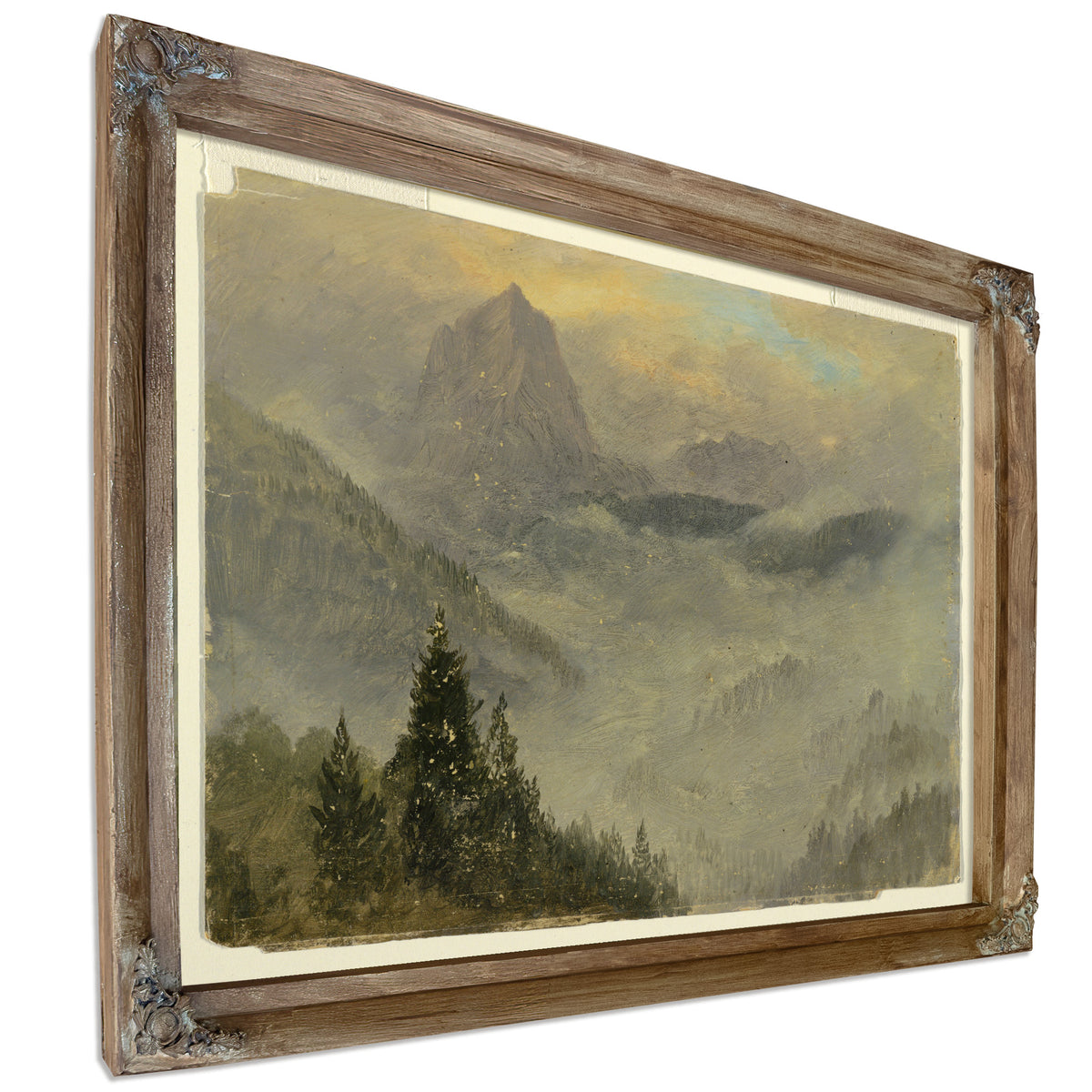 Original Files Hochkalter Near By Frederic Edwin Church