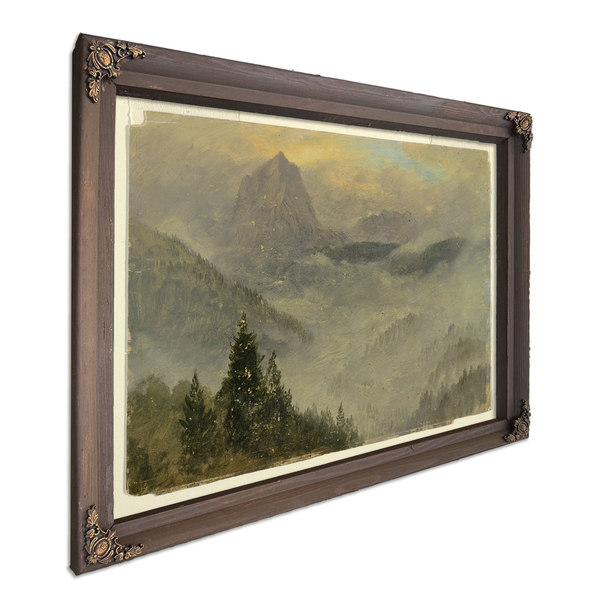 Original Files Hochkalter Near By Frederic Edwin Church