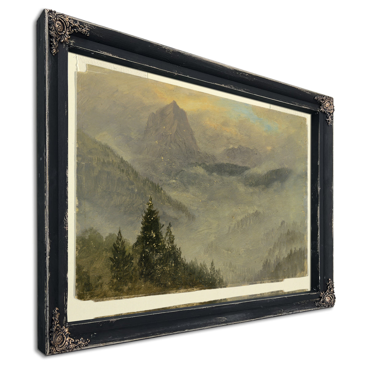 Original Files Hochkalter Near By Frederic Edwin Church