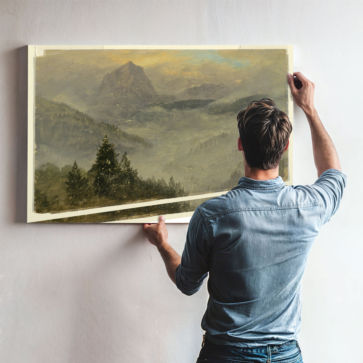 Original Files Hochkalter Near By Frederic Edwin Church