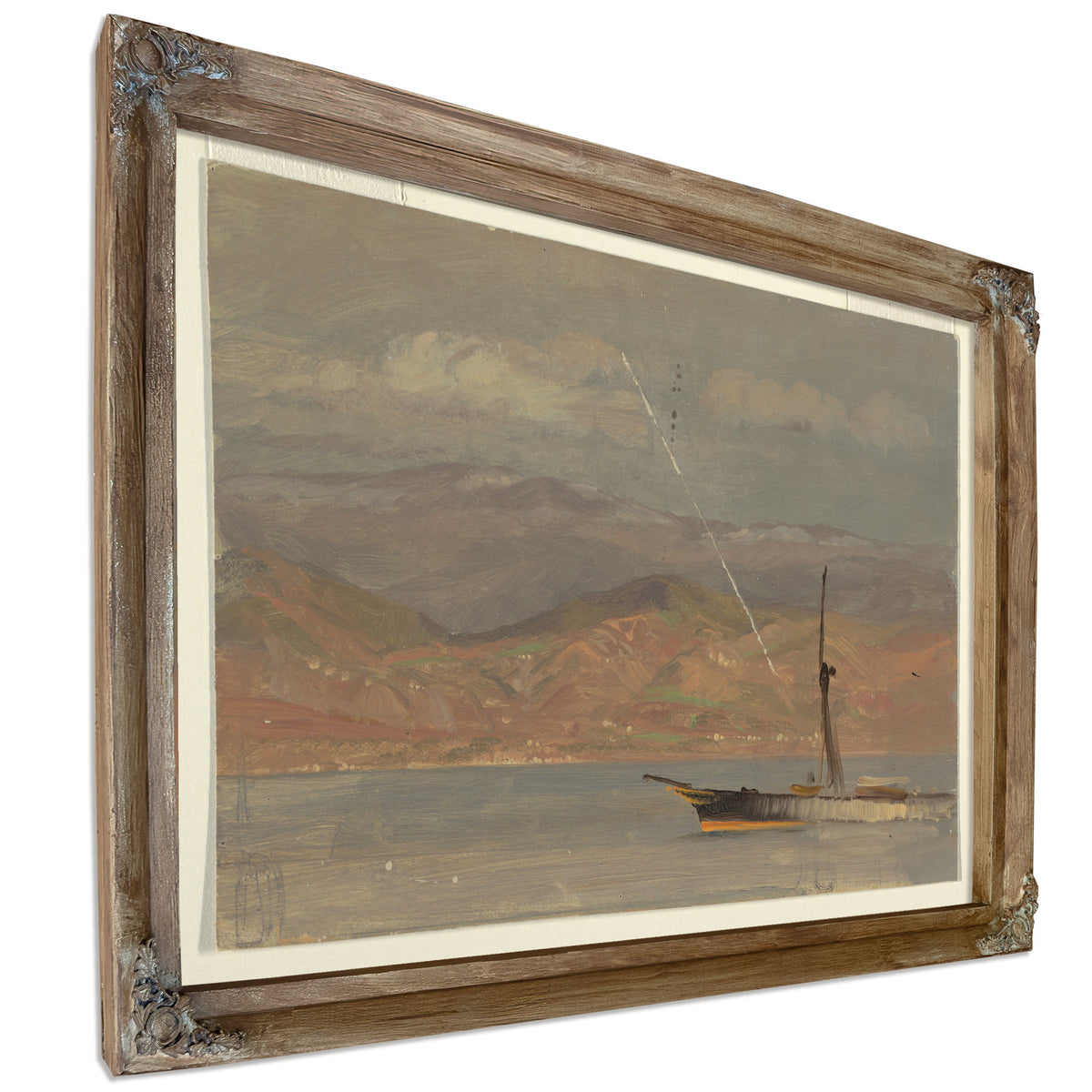 Original Files Italian Coast Off By Frederic Edwin Church