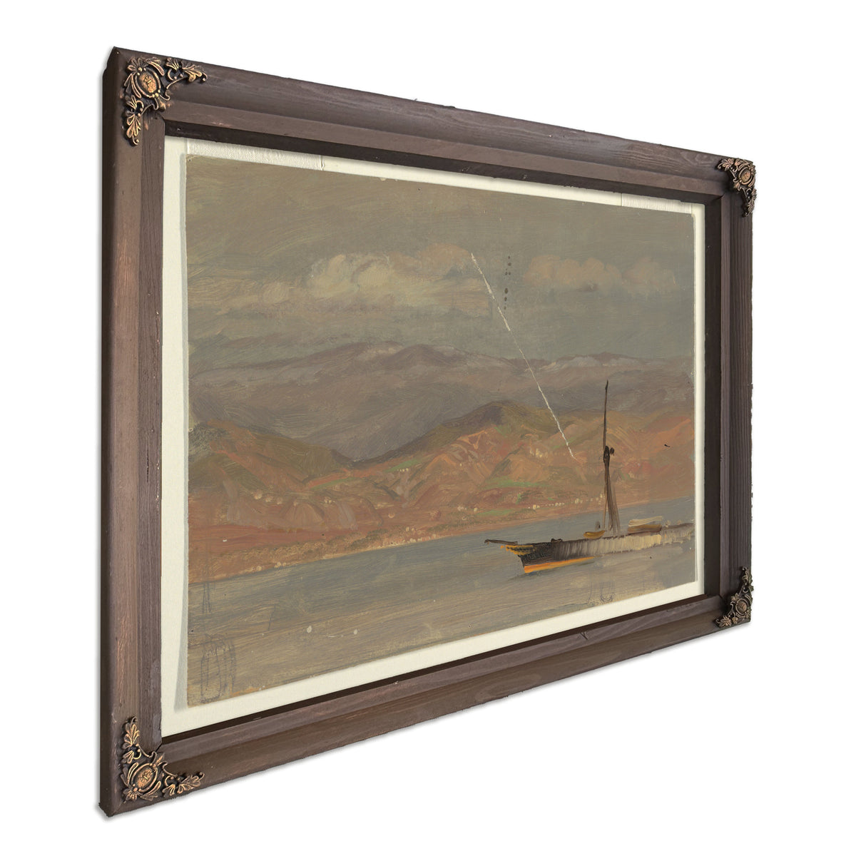 Original Files Italian Coast Off By Frederic Edwin Church