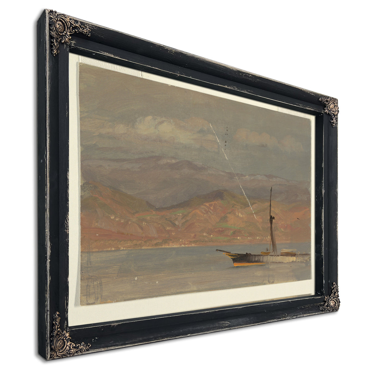Original Files Italian Coast Off By Frederic Edwin Church