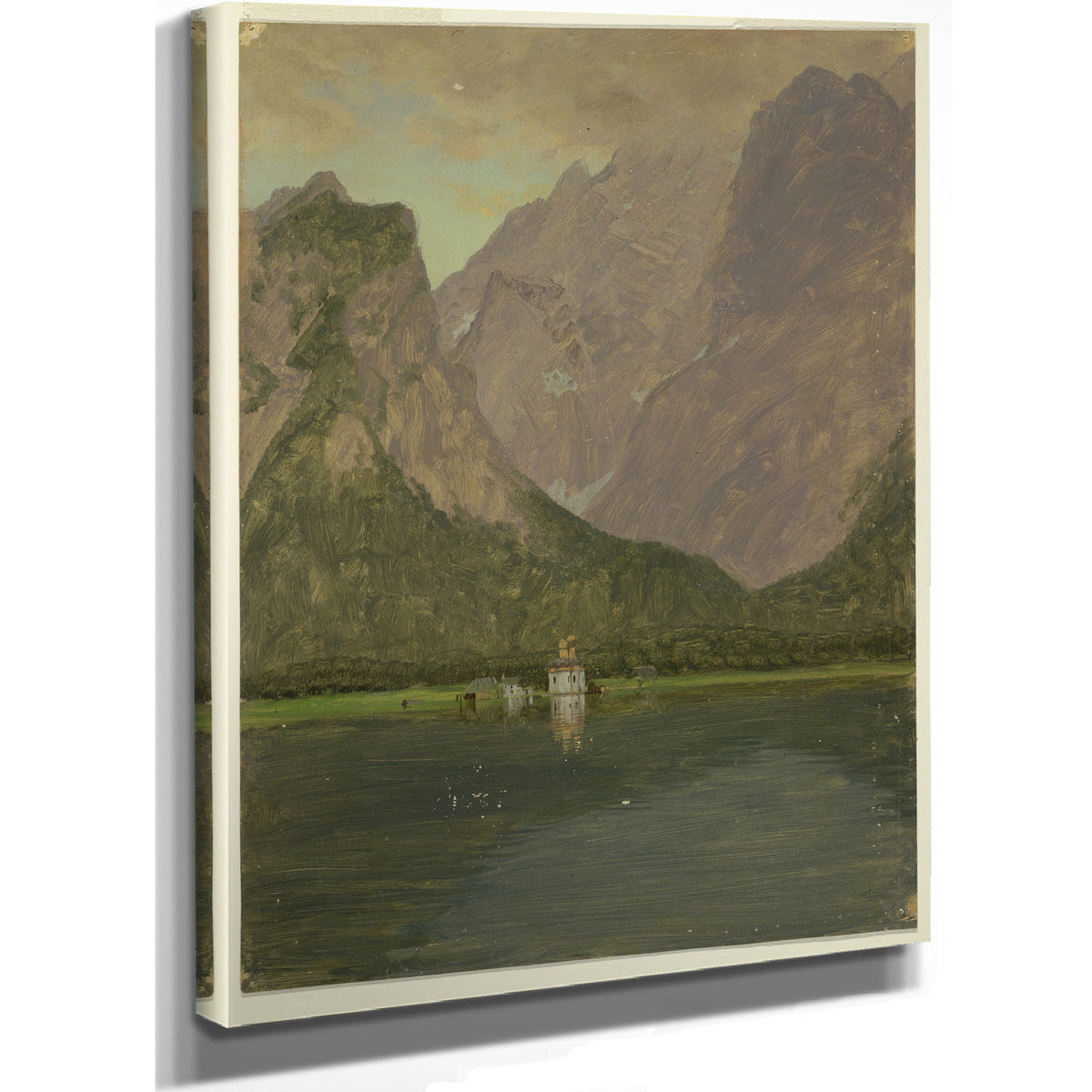 Original Files Koenigsee Near By Frederic Edwin Church