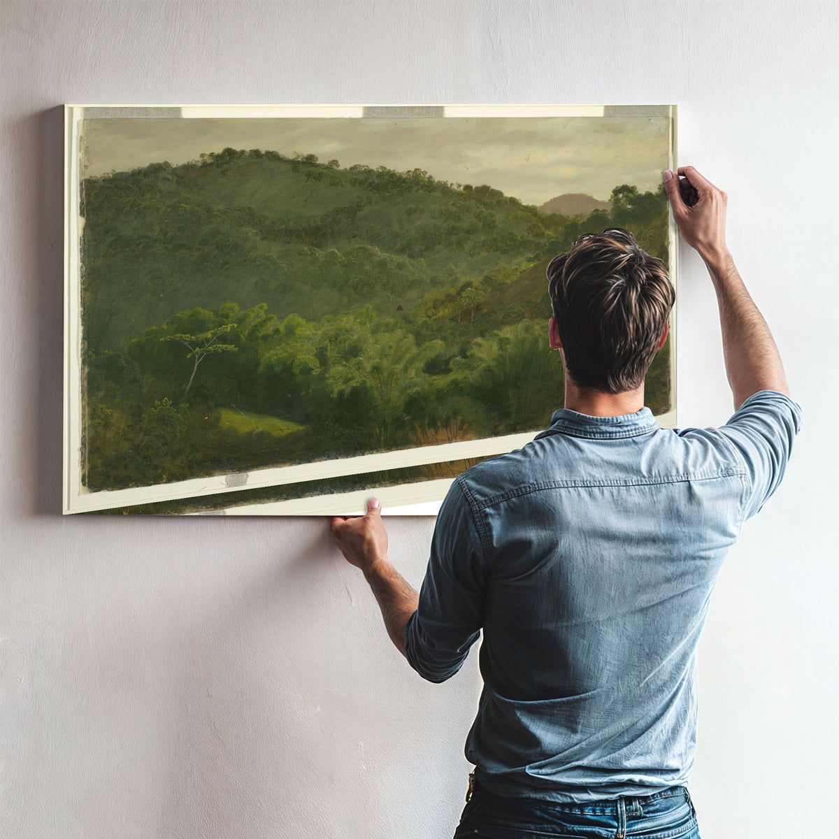 Original Files Landscape Jamaica West By Frederic Edwin Church