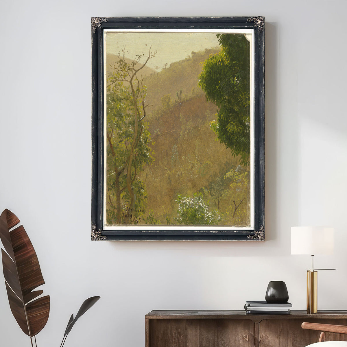 Original Files Landscape July 1865 By Frederic Edwin Church