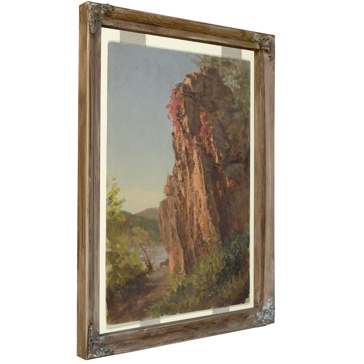 Original Files Landscape Large Rock By Frederic Edwin Church