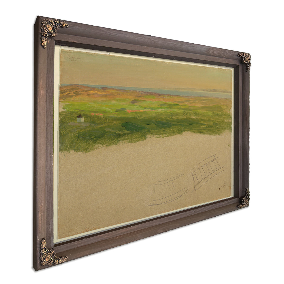 Original Files Landscape Near Syria Or By Frederic Edwin Church