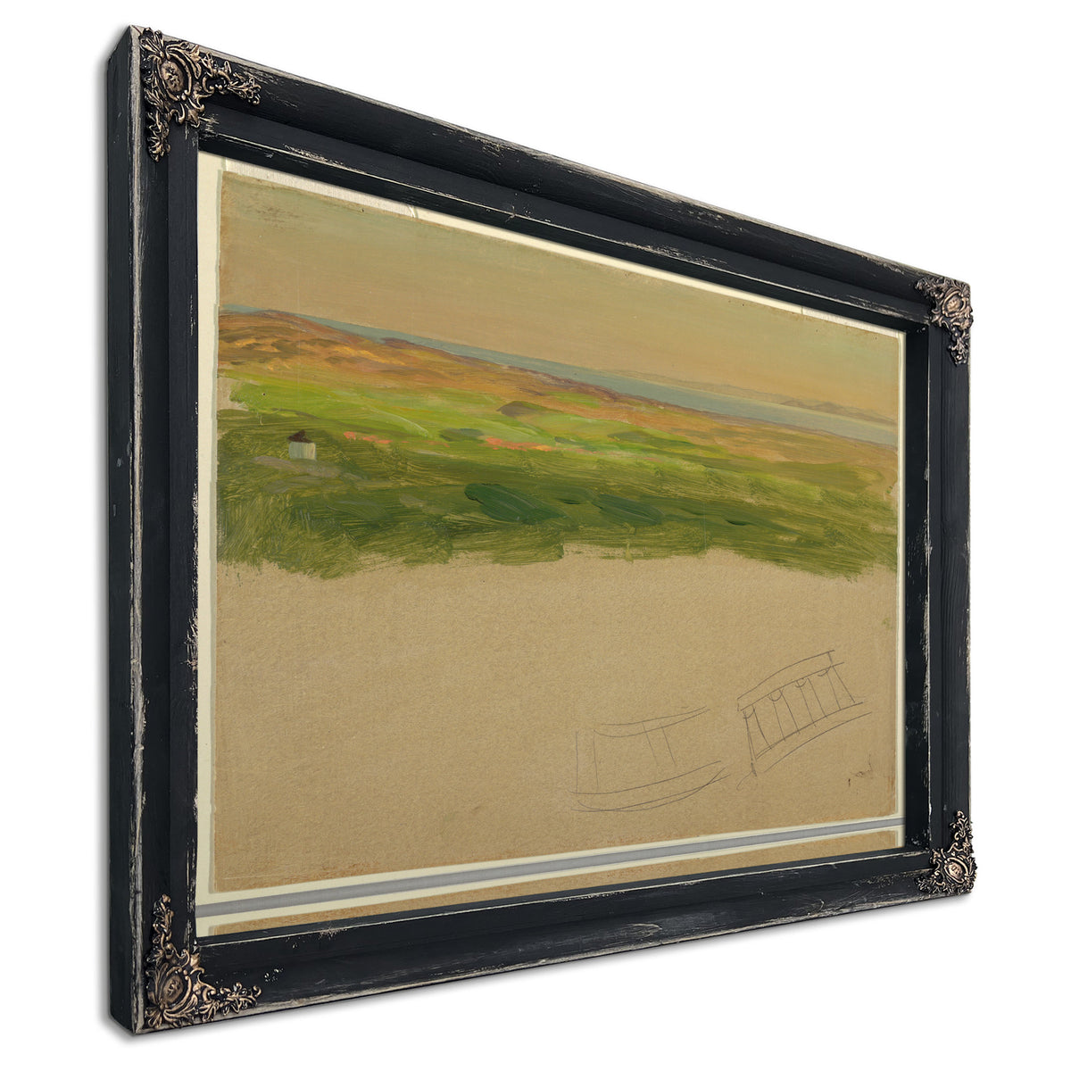 Original Files Landscape Near Syria Or By Frederic Edwin Church
