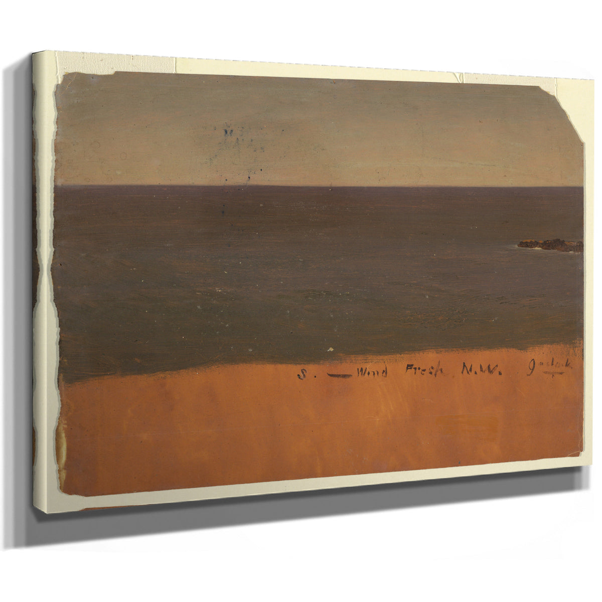 Original Files Maine Coast Ca 1850 2 By Frederic Edwin Church