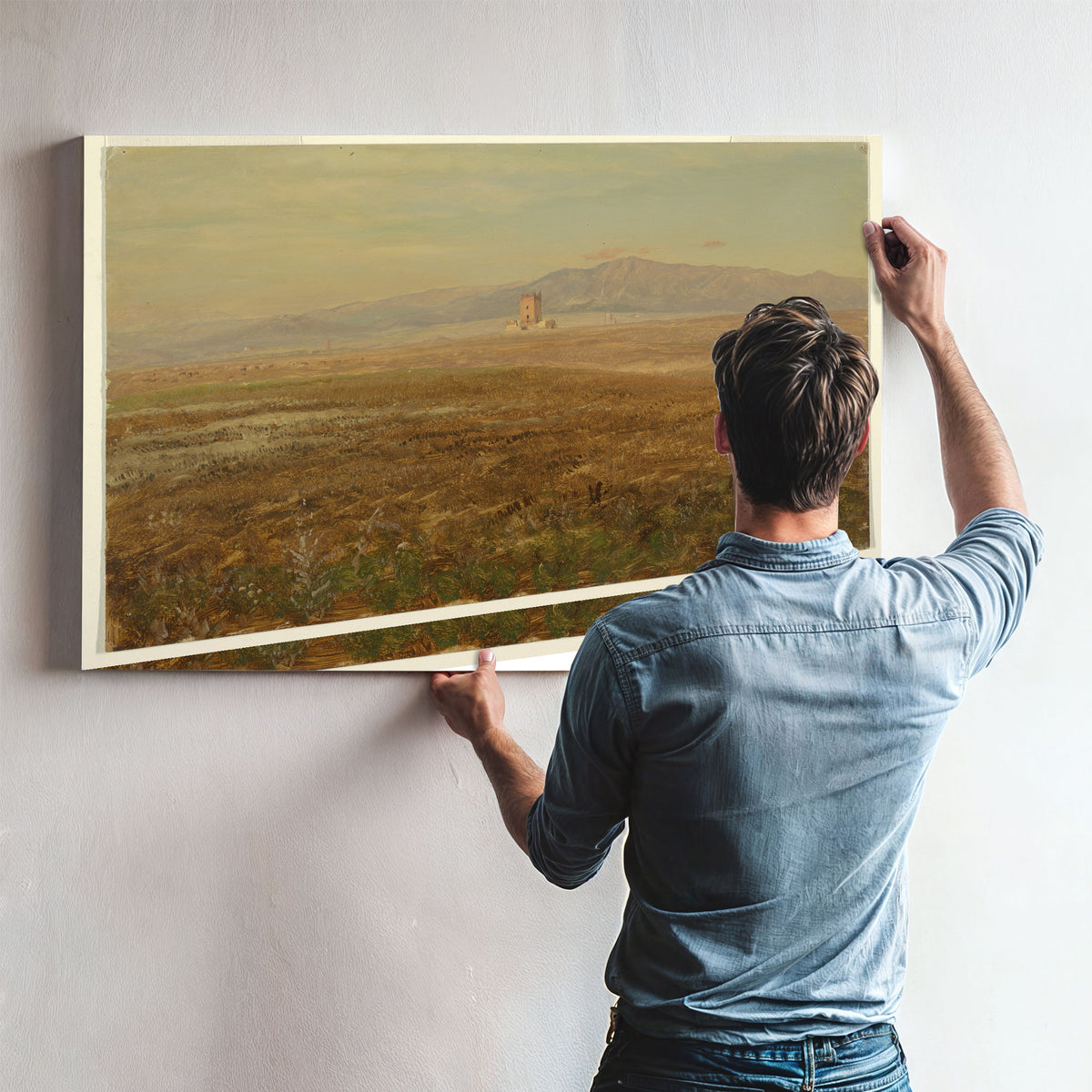 Original Files Mexican Landscape April By Frederic Edwin Church
