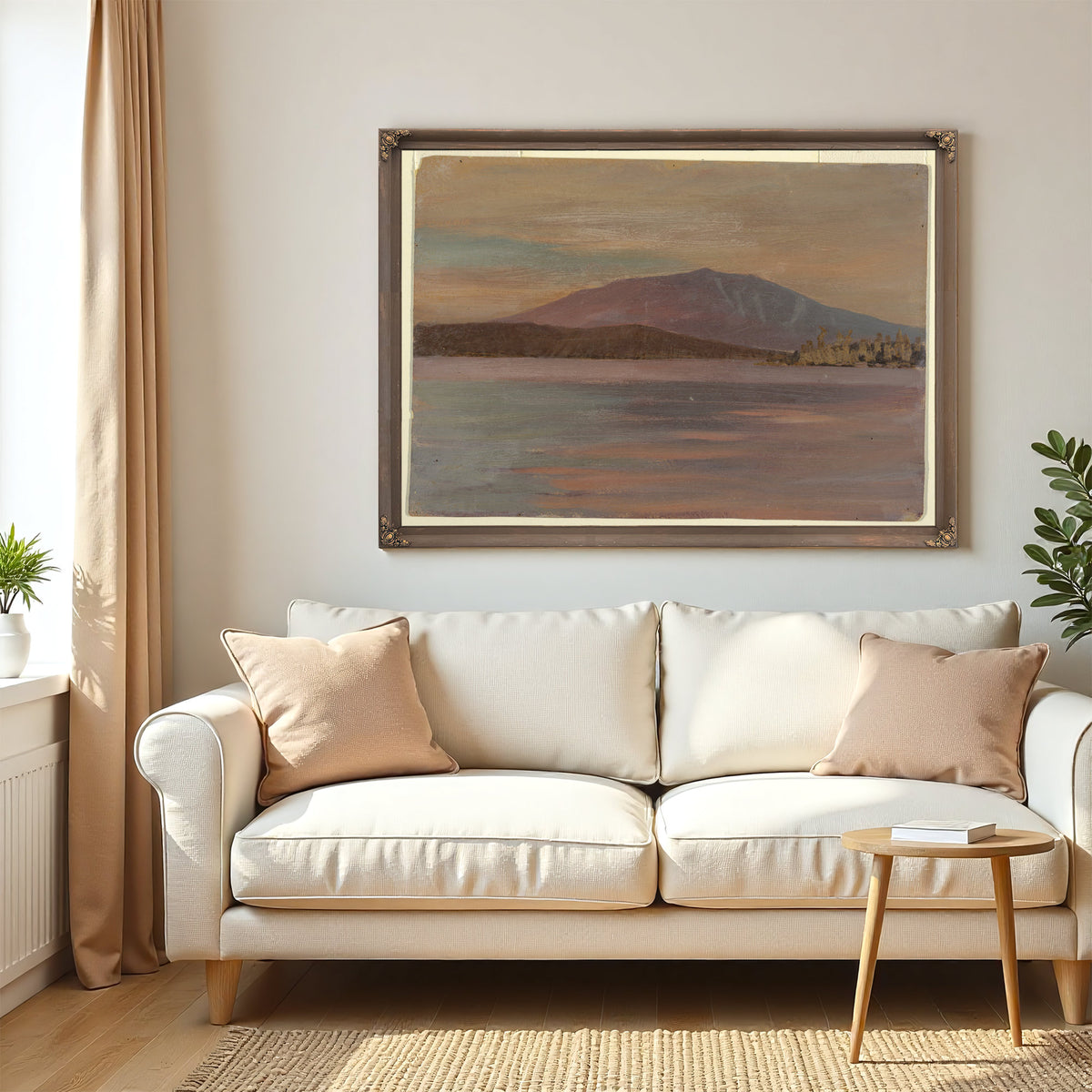 Original Files Mt Katahdin Togue Pond 02 By Frederic Edwin Church