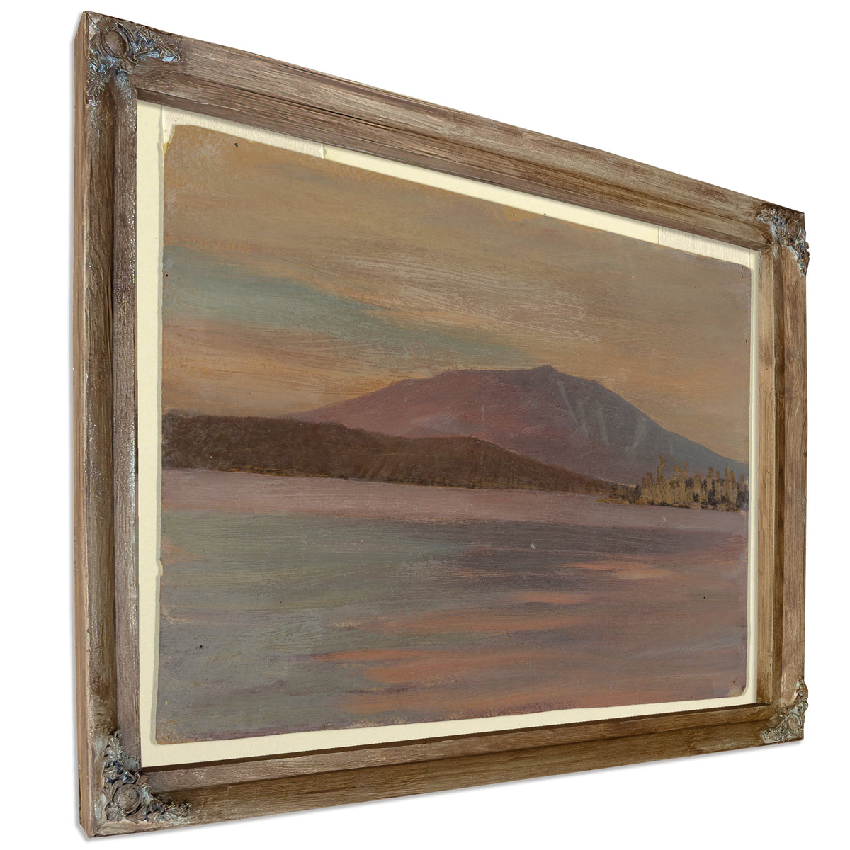 Original Files Mt Katahdin Togue Pond 02 By Frederic Edwin Church