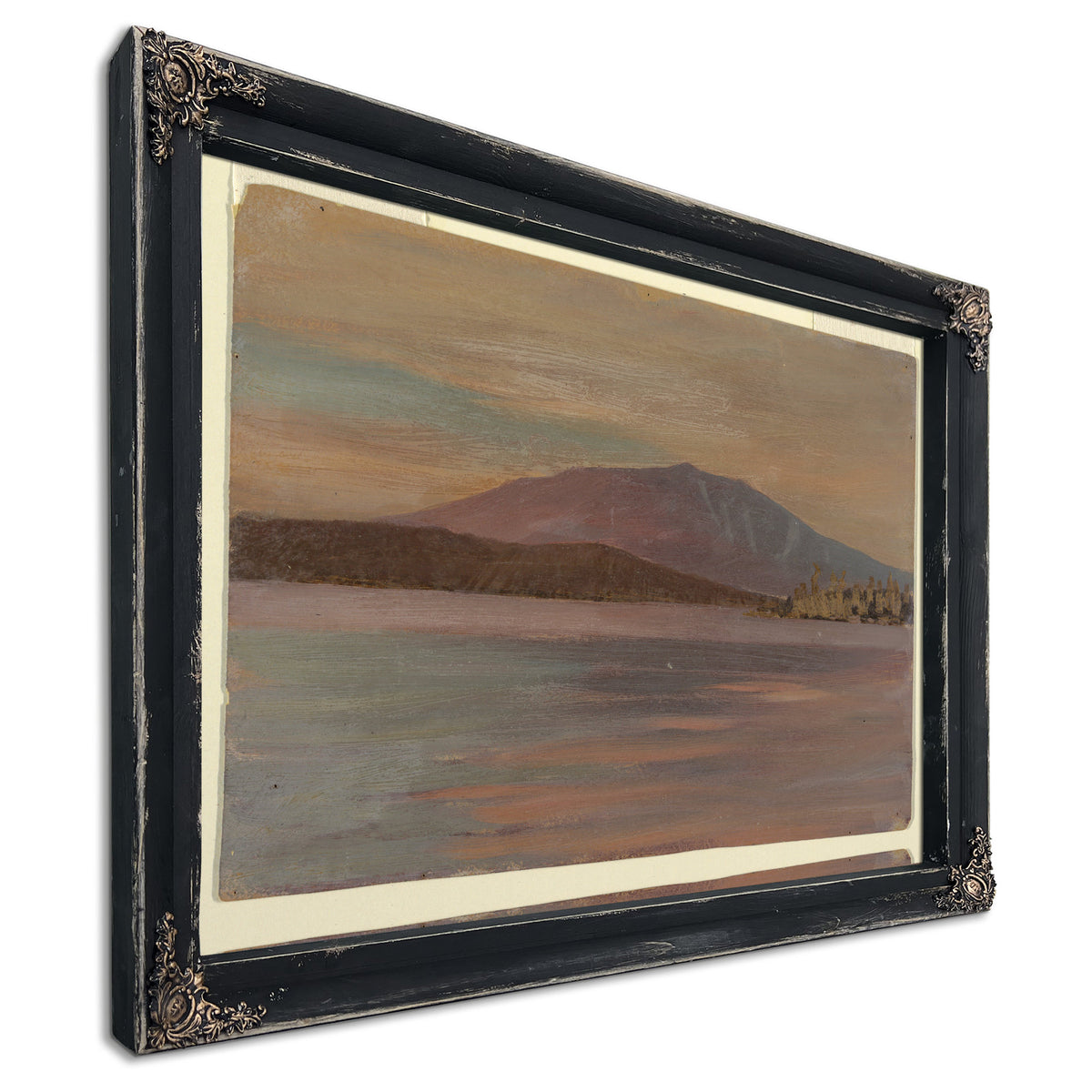 Original Files Mt Katahdin Togue Pond 02 By Frederic Edwin Church