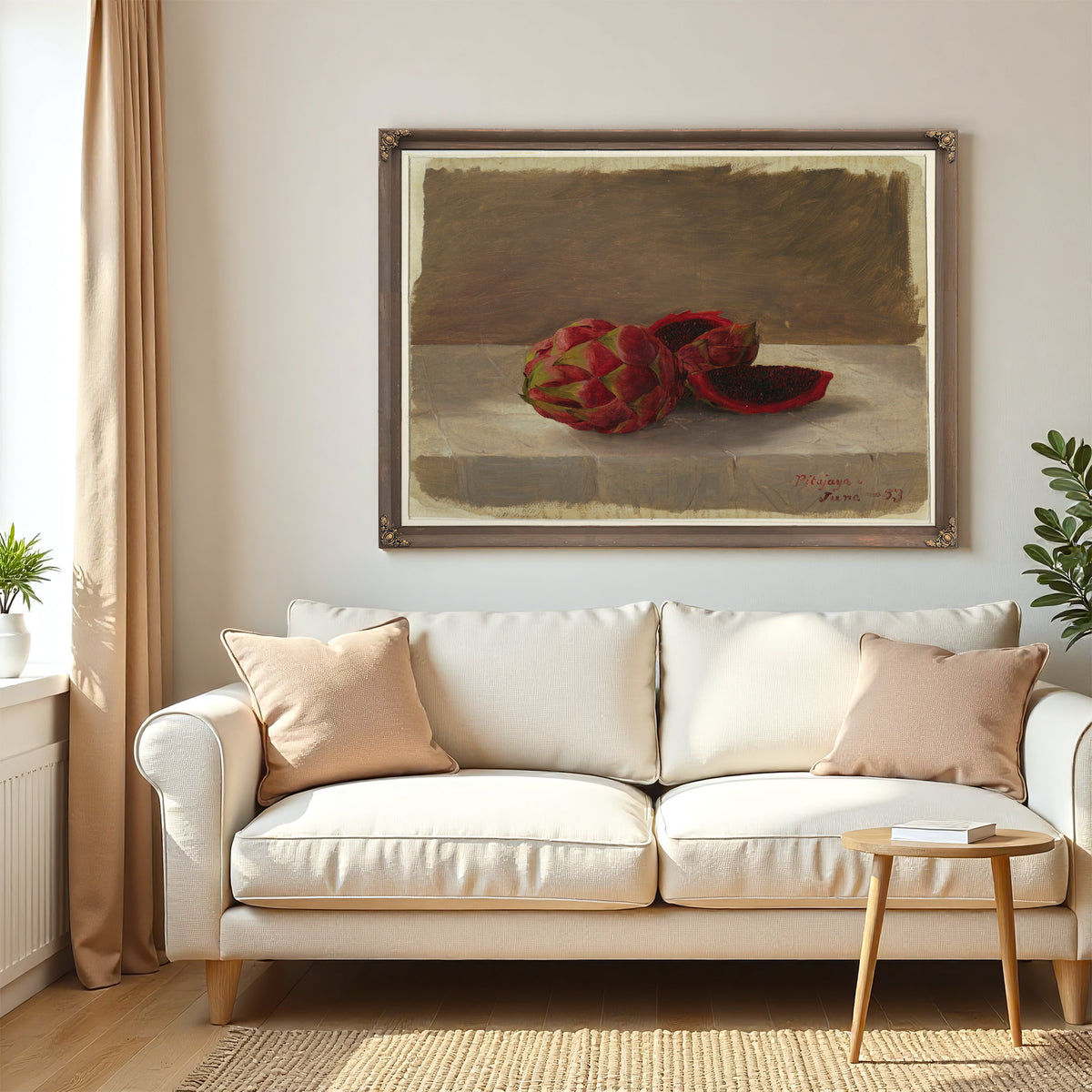 Original Files Pitajaya Fruit Columbia By Frederic Edwin Church