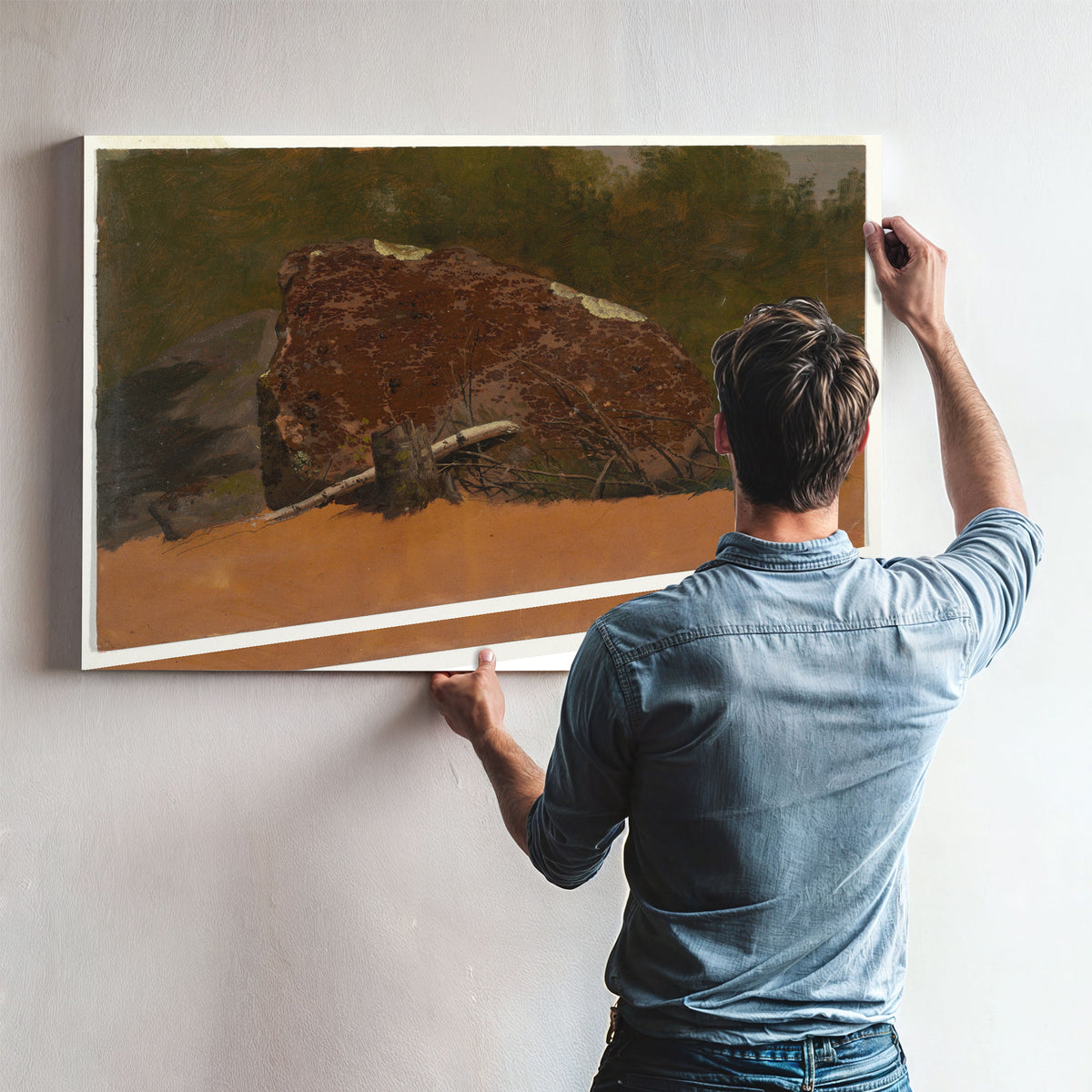 Original Files Possibly Mt Desert By Frederic Edwin Church