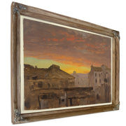 Original Files Rome Rooftops Sunset By Frederic Edwin Church