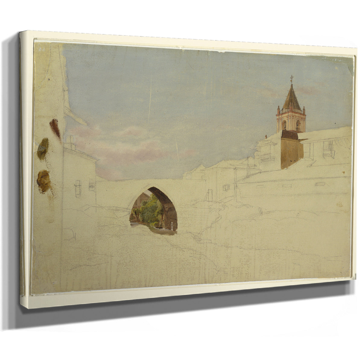 Original Files South American City By Frederic Edwin Church