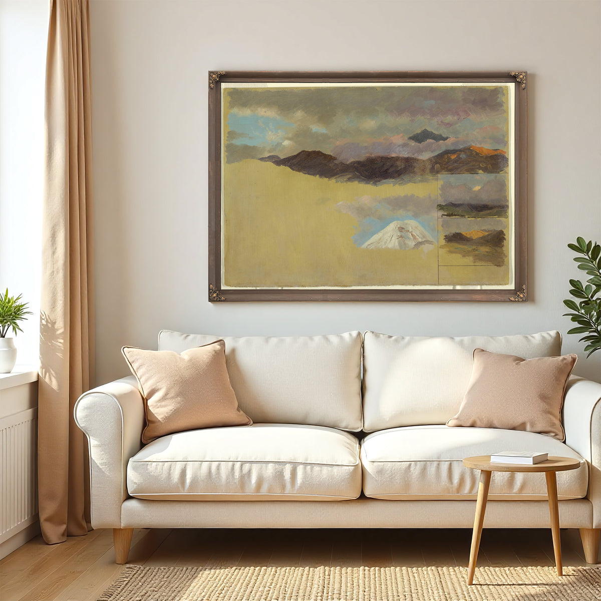 Original Files Studies Mount By Frederic Edwin Church